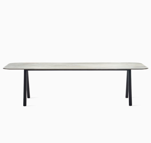 VINCENT SHEPPARD-KODO Table repas 210X100cm col.FOSSIL GREY