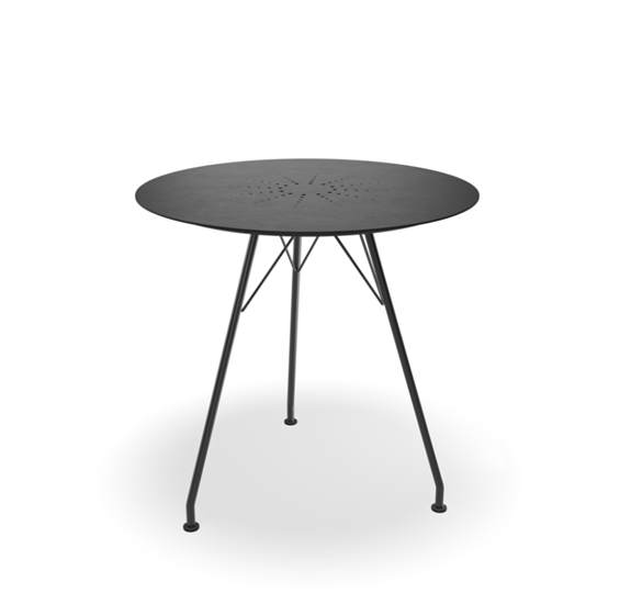 HOUE - CIRCUM Table repas &#216;74cm ALUMINIUM