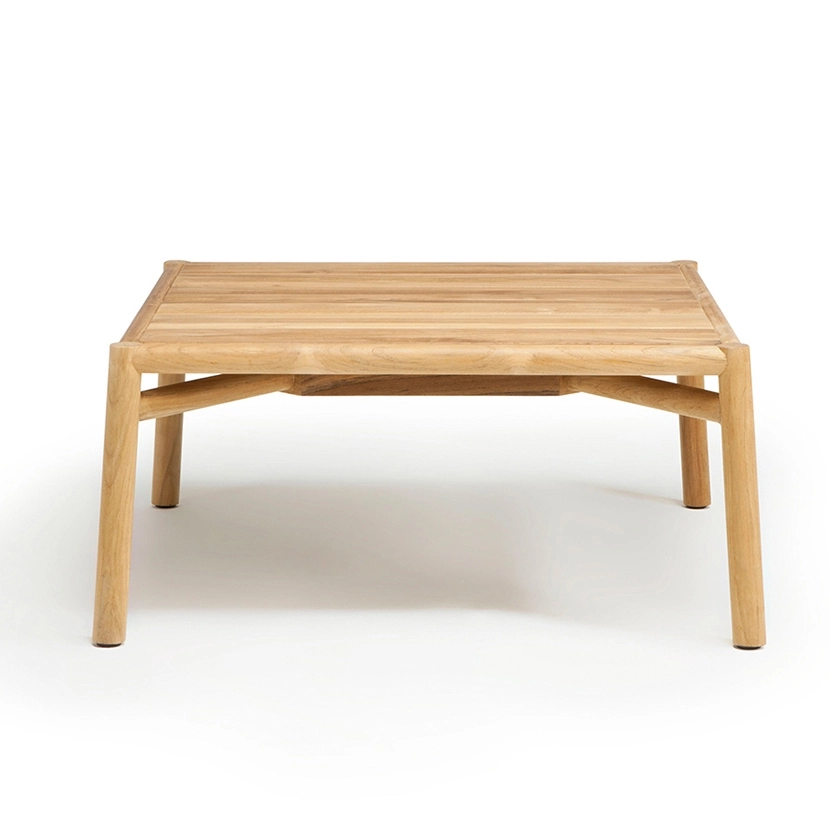 ETHIMO KILT Table basse carr&#233;e 65cmX65cmX35cm Teck