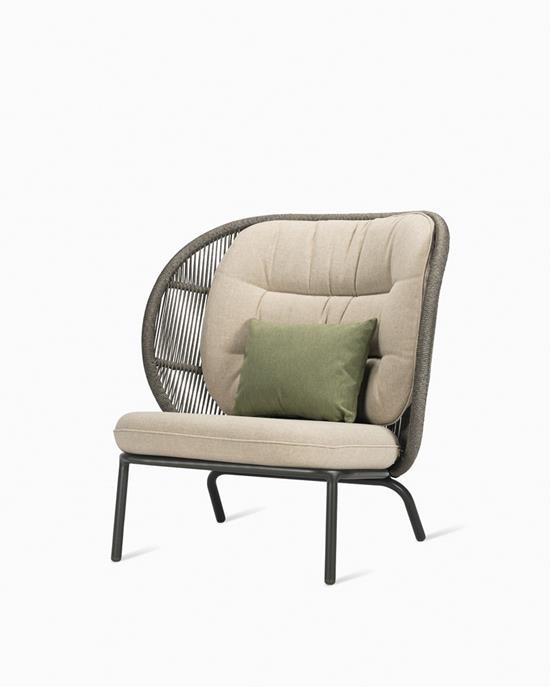 VINCENT SHEPPARD-KODO Fauteuil Cocoon col.DUNE WHITE