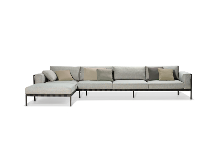 TRIB&#217; - NATAL ALU - Canap&#233; modulable set 2A col.LINEN