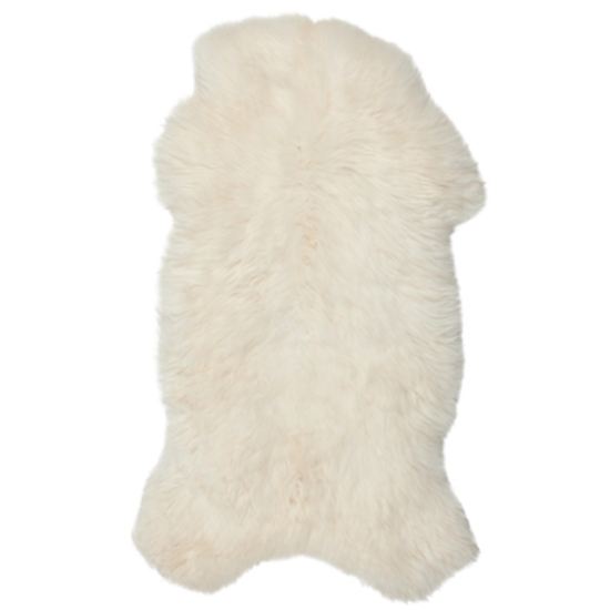 MAISON THURET Peau de Mouton Naturelle Blanche