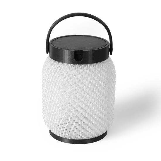 LES JARDINS Aix-en-Provence - LOLIE Lampion solaire et rechargeable Ht.20cm &#216;15.5cm