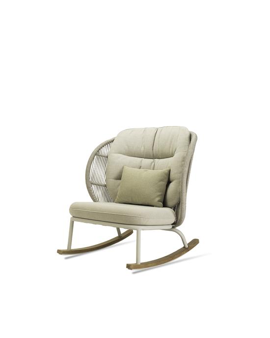 VINCENT SHEPPARD - KODO Fauteuil &#224; bascule col.DUNE WHITE