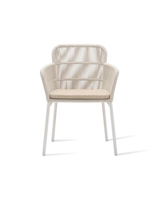 VINCENT SHEPPARD AKARI Fauteuil repas col.DUNE WHITE