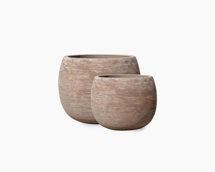 VINCENT SHEPPARD SAYA ROUND Lot de 2 Pots de Fleurs