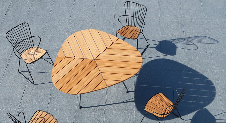 table outdoor leaf houe